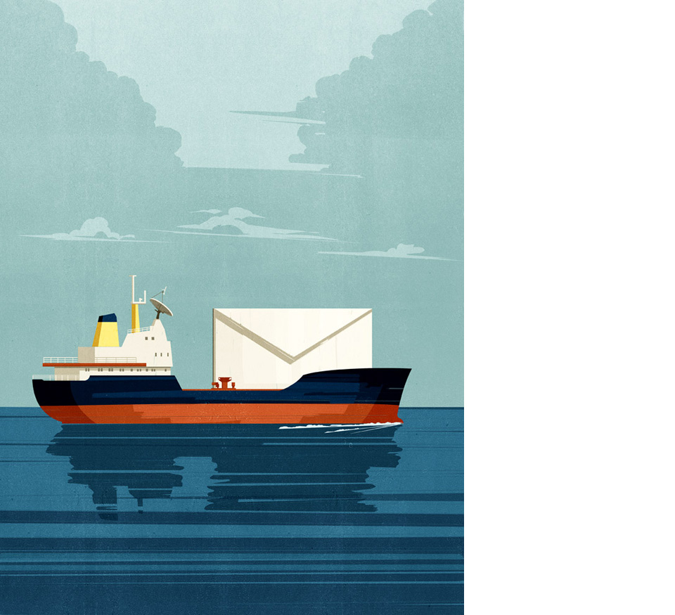 New Cheap Communication Cargo Ship