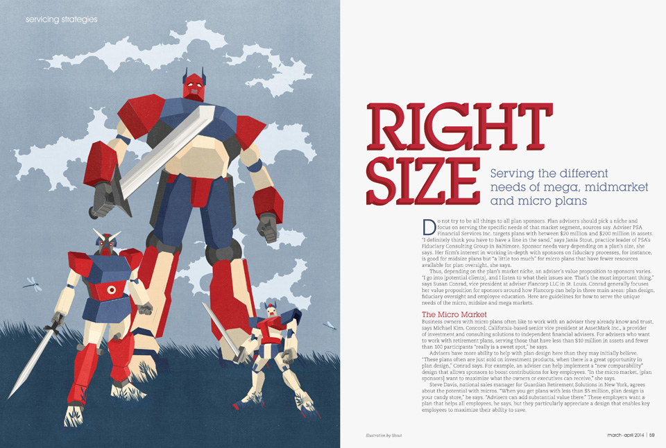 The Right Side, Mega, Midmarket and Micro Plans